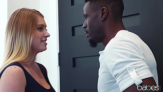 Delightful teen temptress interracial arousing xxx scene