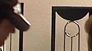 Mature Brunette MILF Gets Spanked Red While Taking Toys