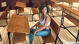 Brunette big tits, 3 dimensional, game walkthrough