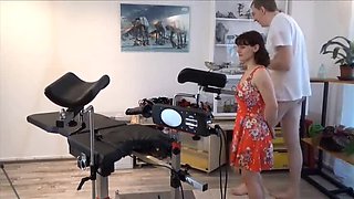 German Slave Girl Used Hard For Deep Throat Blowjob & BDSM Humiliation