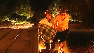 Outdoor Pussy Licking and Deep Thrusting Till Dripping Wet