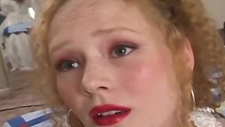 Naughty bride doggystyled passionately before eating cum