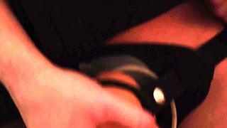 Gabrielle has nylon fetish while toying