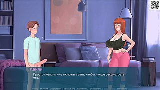 Stepmom gives a lesson in cowgirl with a compilation of hot moments