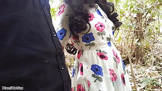 Sri Lankan Teen Couple - Outdoor Fuck - Sinhala Voice - Full Story