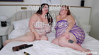 Danica Danali and Julie Ginger Danica Does Julie