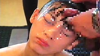 Asian blowjob Facial