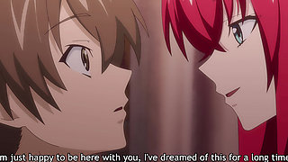 Rias and Issei ( High School DxD ) Cartoon Porn Parody