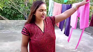 Horny College Girl Having Hard Fuck With Step Brother