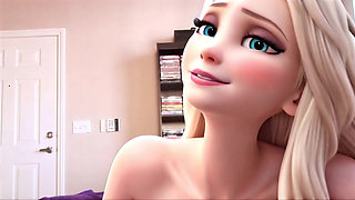 Elsa lost her mind and became a horny slut JOI