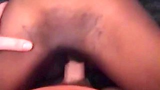 Black Girl Gets Her Hairy Pussy Eaten And Banged