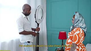 Fat Tattooed Granny Gets Destroyed By Huge BBC - Rough Blowjob & Cum on Tits