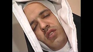 Shameful Nun Threesome Fucked Hard Anal & Creampie