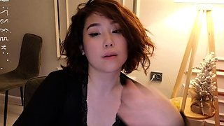 Amateur striptease and Solo masturbation