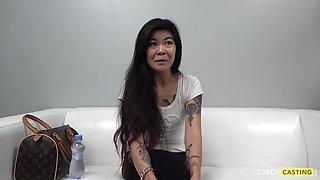 Czech Vixen Charms in Thrilling POV Casting Passion