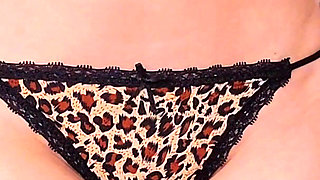 Different Leopard Panties on a Juicy Ass
