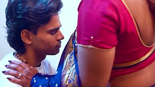 Big tits teacher seduces her student for the hardcore sex