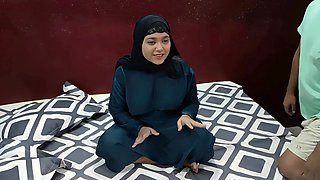 Muslim Hijab Step Mother-in-law-son-in-law, Desi Hindi Audio Viral Sex Video