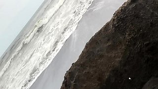 Tinder Date - BEACH QUICKIE - Creampie - Cherry Kiss