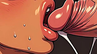 Cum Loving MILF Art