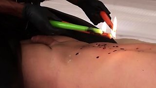 KinkyMistresses - Hot Wax For The Slave
