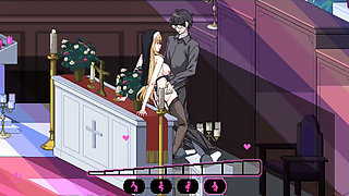 Hentai Game - Church Hentai Sex Scenes 3 (rika the Lewd Nun Heroines) - the Censor