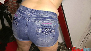 Annadevot - Jeans ass spanked