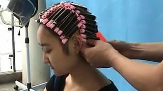 hair perm in china