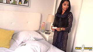 Huge Boobs In Real Desi Maid In Salwar Suit Fucked Hard By Her Saheb