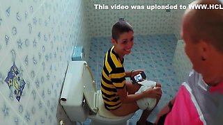 Cum Inside Me! Sex In Public Toilet And Creampie 15 Min - Lisa Fox And Alex Foxe