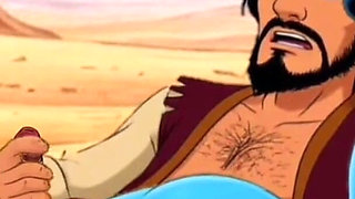 Genie Girl Jerk off Dick to Adaddin. Fairy Tale Story