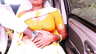 Maid car sex, indian maid long drive with house owner, telugu dirty talks.part -2