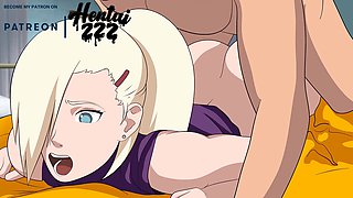 Naruto - Ino receives a rough creampie (Hentai)