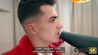 Cuck4k. she luvs to pound two strangers at once in both fuck holes and her hubby loves to watch it