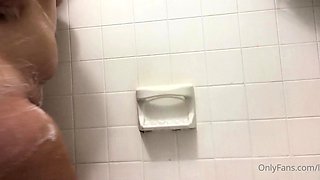Stacked brunette goes solo toys and masturbation