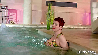 Busty MILF Lisa Pinelli In An Intimate Solo Scene