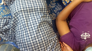Teacher and Wife Sex with College Uniform Girl