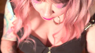 The Smoking Queen Tina Snua Lights Up A Cigarette & Does Lots Of Drifting & Dangling