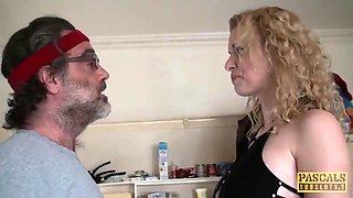Pascalssubsluts - humilation babe Anita Vixen eats sperm after ass-fuck