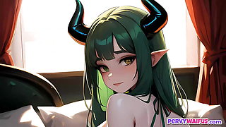 Big Breasts Waifus Demons Compilation - Uncensored Hentai