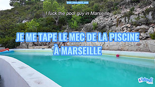 I Fuck the Guy From the Pool in Marseille - Voyeur POV Hard French Fuck