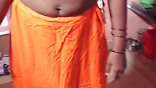 Desi Tamil House Maid in Petticoat Bra Cleaning Tease & Wild Reverse Cowgirl Ride on Owner! Indianhotwifex