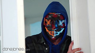 Dane Jones Victoria Nyx role play creampie on halloween with creepy costume