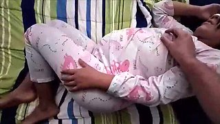 Pregnant Latina Stepsister Wants Cum on Her Belly