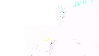 Cute curly brunette solo webcam masturbation