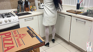 I Need to Pay the Pizza Guy, with My Lips