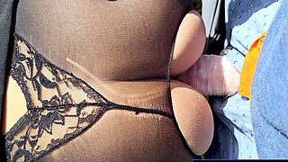 Public sex with big boobs Thai MILF slut