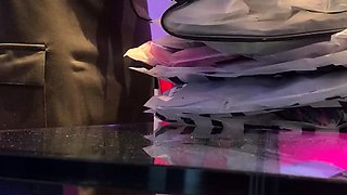 Amateur Foot Fetish Girlfriend Sucks and gives a Footjob