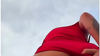 Quickie On Busy Beach