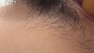 Japanese Toys Scene-3 Japanese Brunette Misato Sakurai with a Huge Hairy Pussy Fucked in the Ass